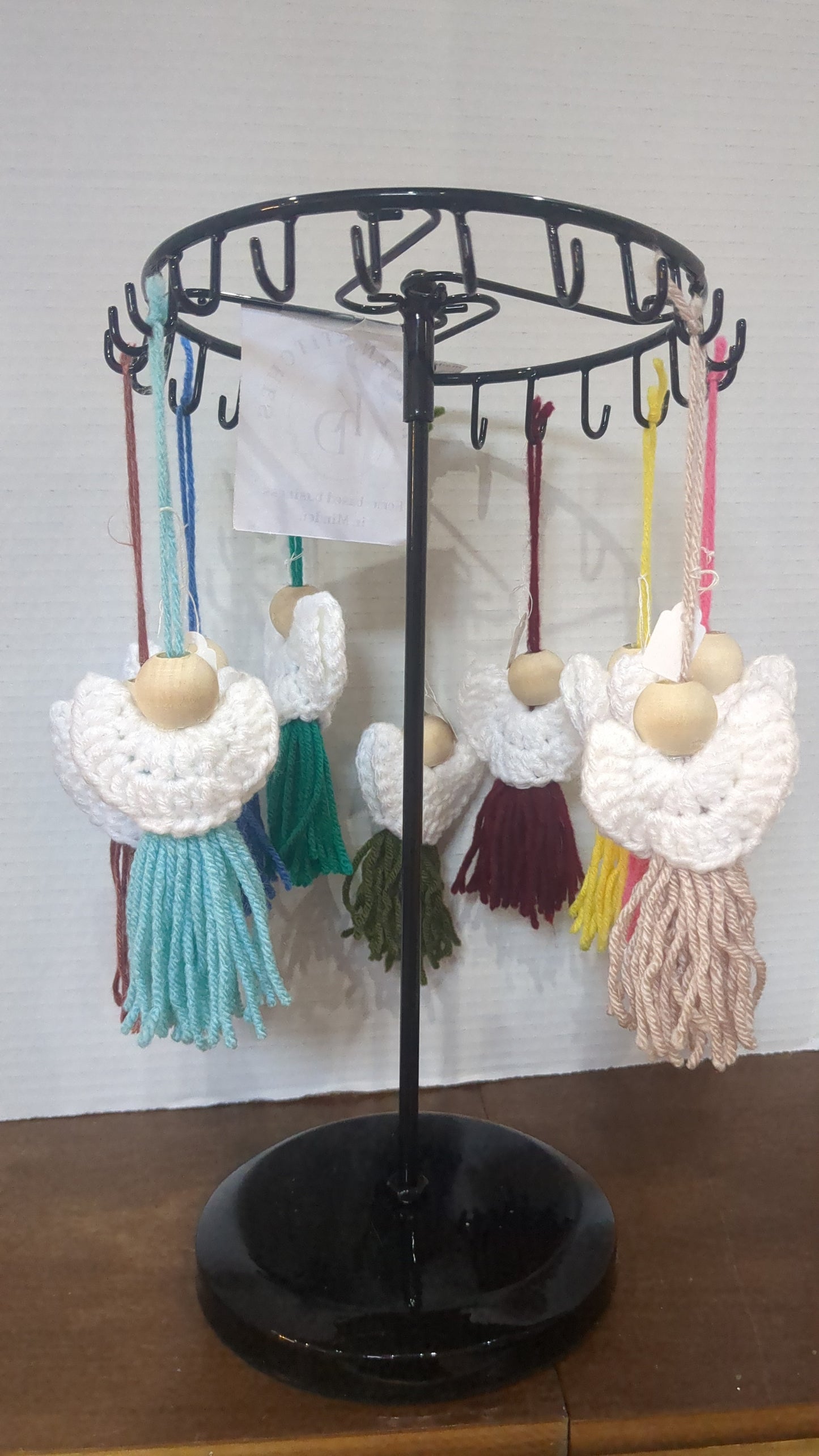 Crochet angel ornament