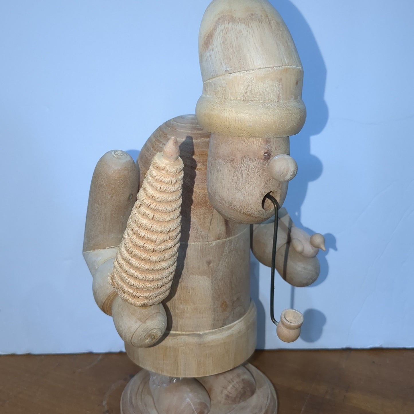 Vintage, retired Zim's UNFINISHED Santa or wizard smoker incense burner zim1