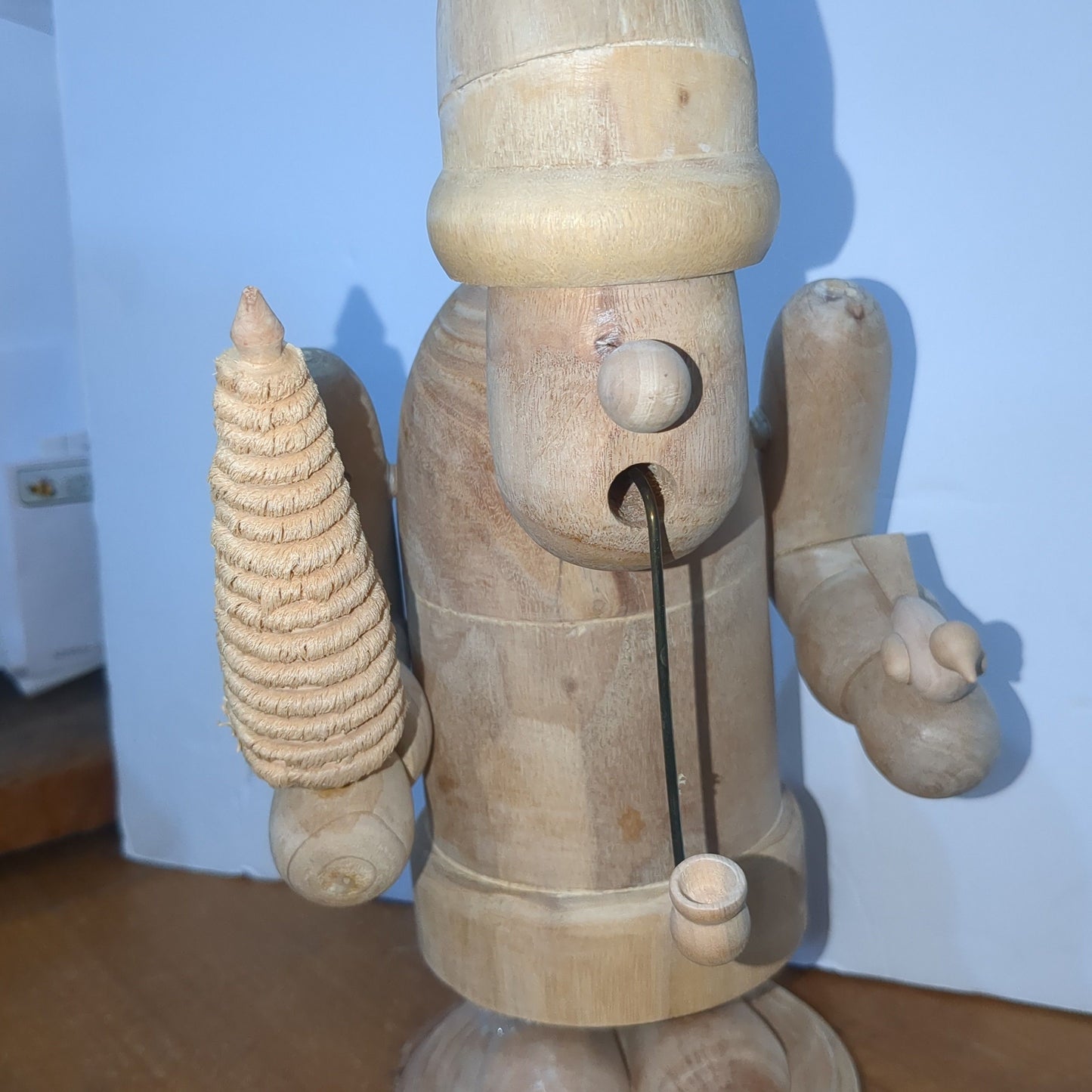 Vintage, retired Zim's UNFINISHED Santa or wizard smoker incense burner zim1