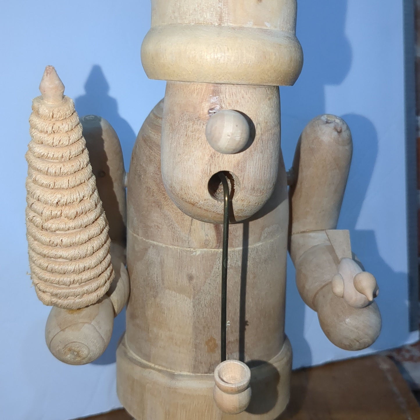 Vintage, retired Zim's UNFINISHED Santa or wizard smoker incense burner zim1
