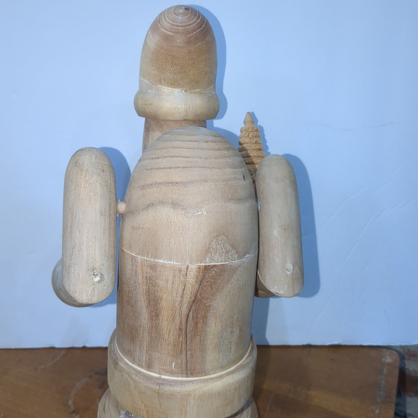 Vintage, retired Zim's UNFINISHED Santa or wizard smoker incense burner zim1