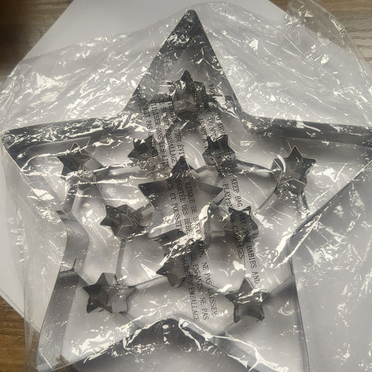 Vintage Williams-Sonoma Giant Star Cookie Cutter large detailed WS11