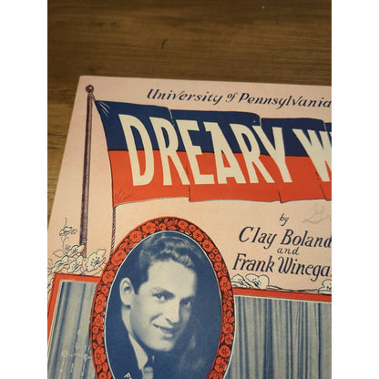 Dreary Weather: Univ of Penn. Fox Trot - 1924 sheet music - Fred & Tom Waring