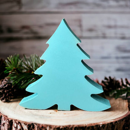 Primitive/Rustic Wood Christmas/Winter Tree - Fluffy: UNFINISHED / Small