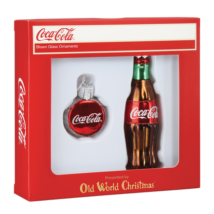 Coca-Cola® Bottle Ornament Set  NOT AVAILABLE AT MINDEN LOCATION