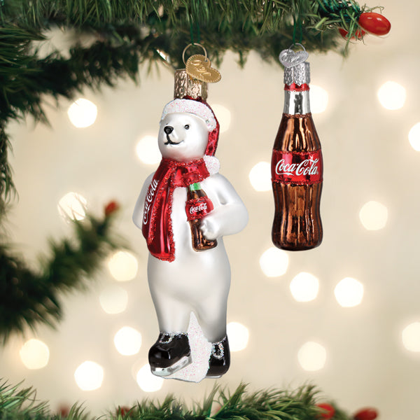 Coca-Cola® Polar Bear Ornament Set  NOT AVAILABLE AT MINDEN LOCATION