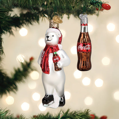Coca-Cola® Polar Bear Ornament Set  NOT AVAILABLE AT MINDEN LOCATION
