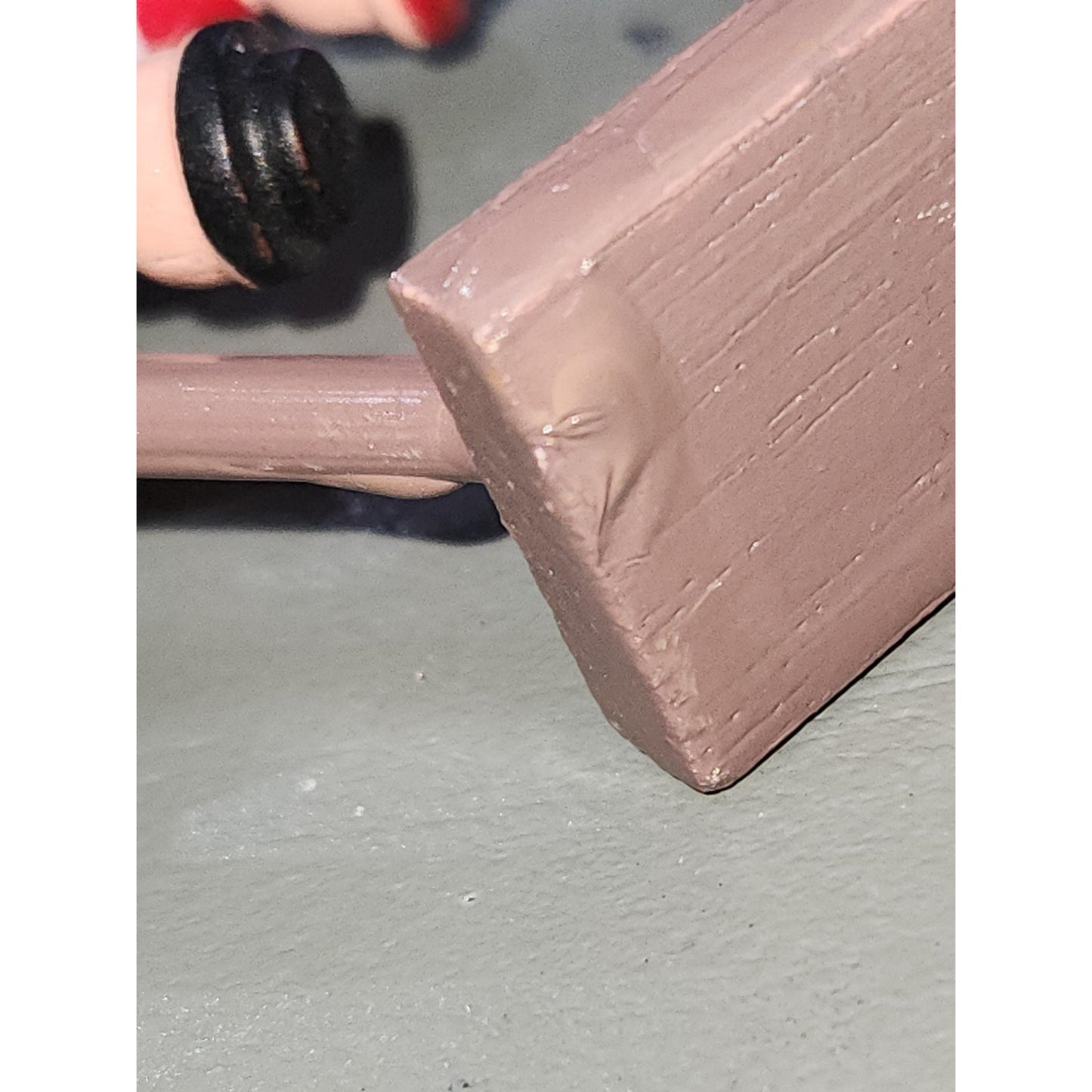 Vintage Tiny Baby Jesus Santa and Priest in a Creche Nativity Taiwan o12