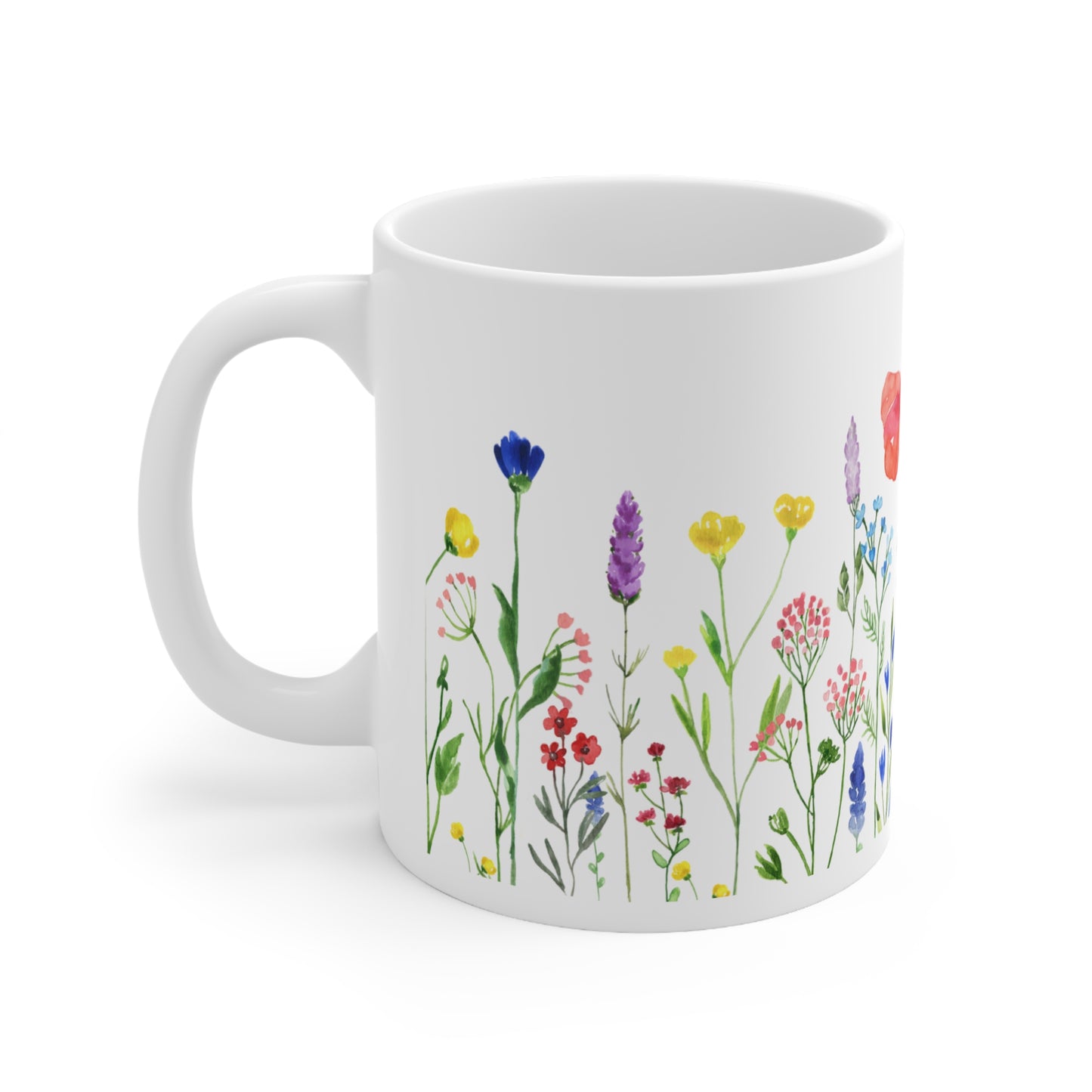 Flowers Ceramic Mug 11oz