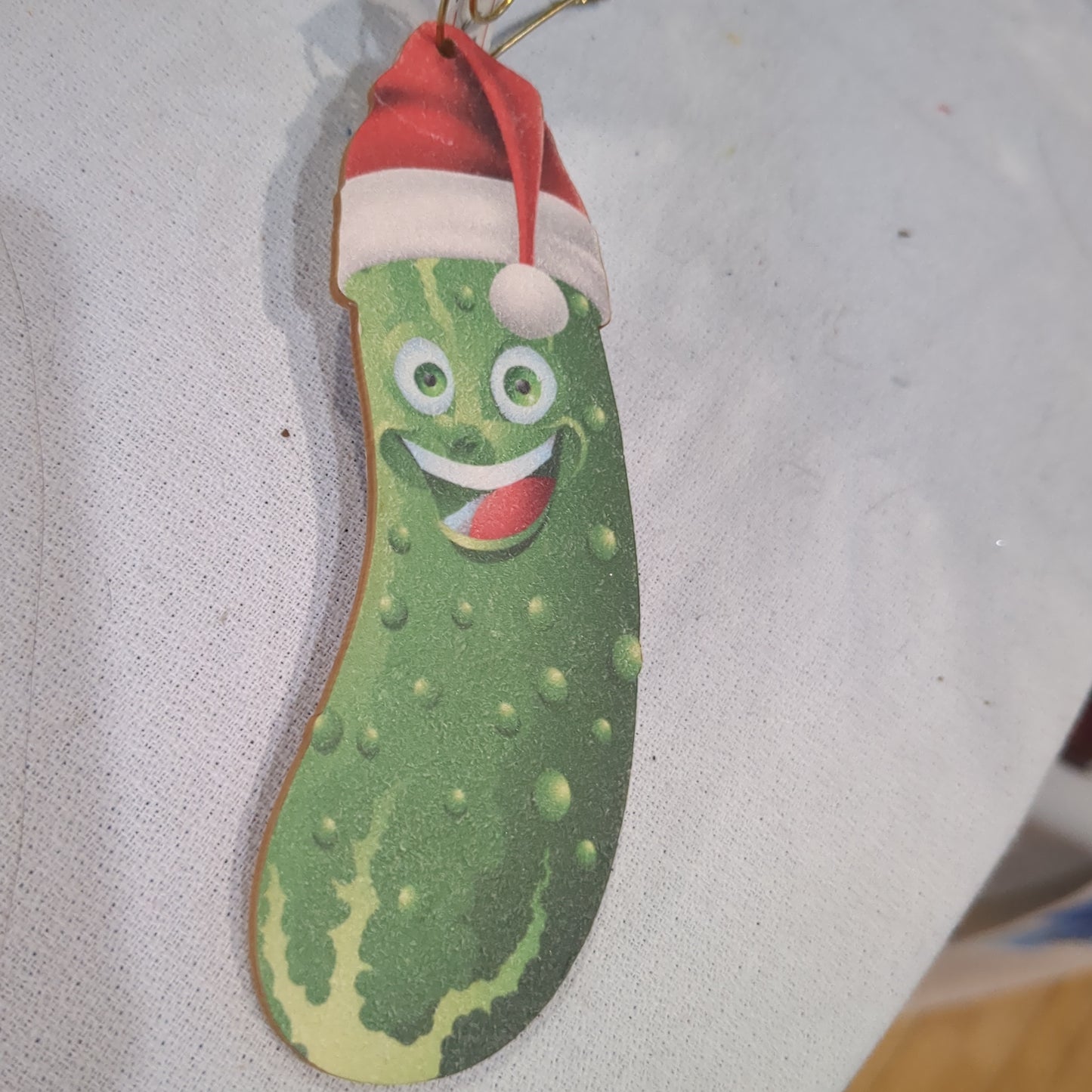 Pickle Ornament 100% Recycled Paper