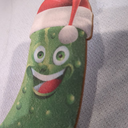 Pickle Ornament 100% Recycled Paper