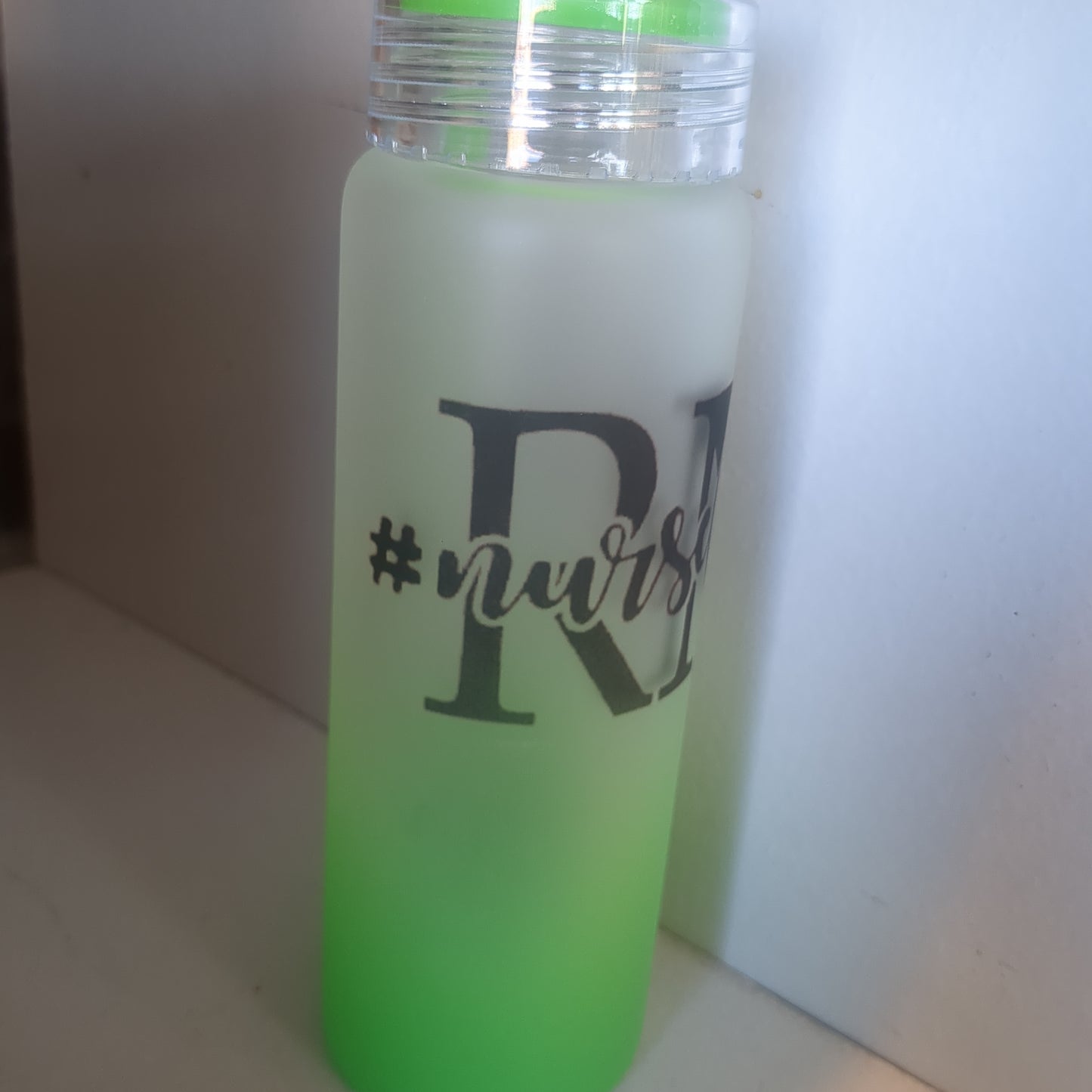 17 Oz Double Walled Glass Tumbler Nurse Life