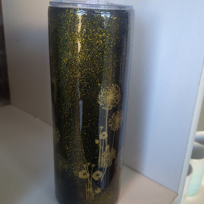 20 ounce stainless steel insulated dandelion Tumbler