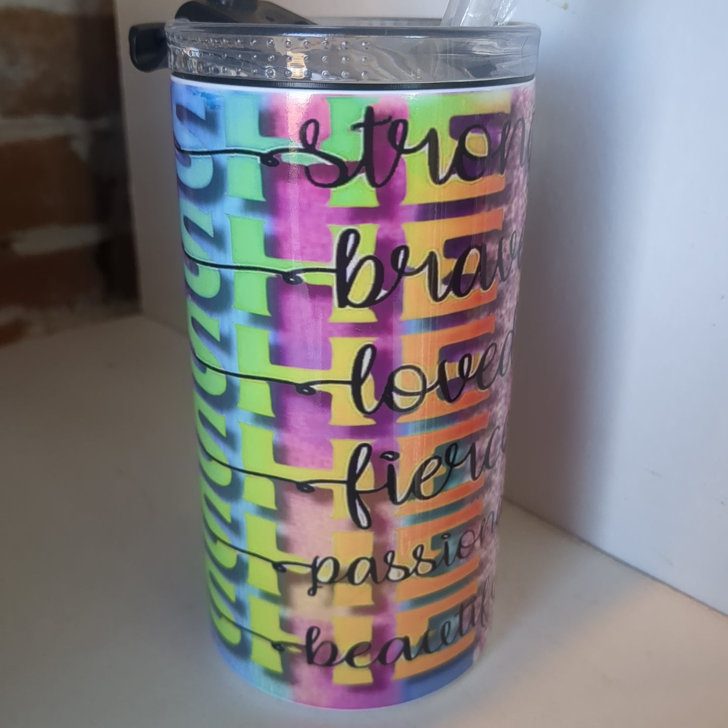 20 oz, Fat, Insulated Tumbler She Is...