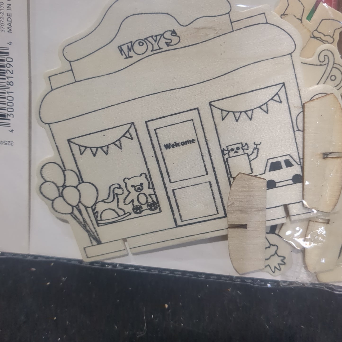 Do it yourself wooden scene kit