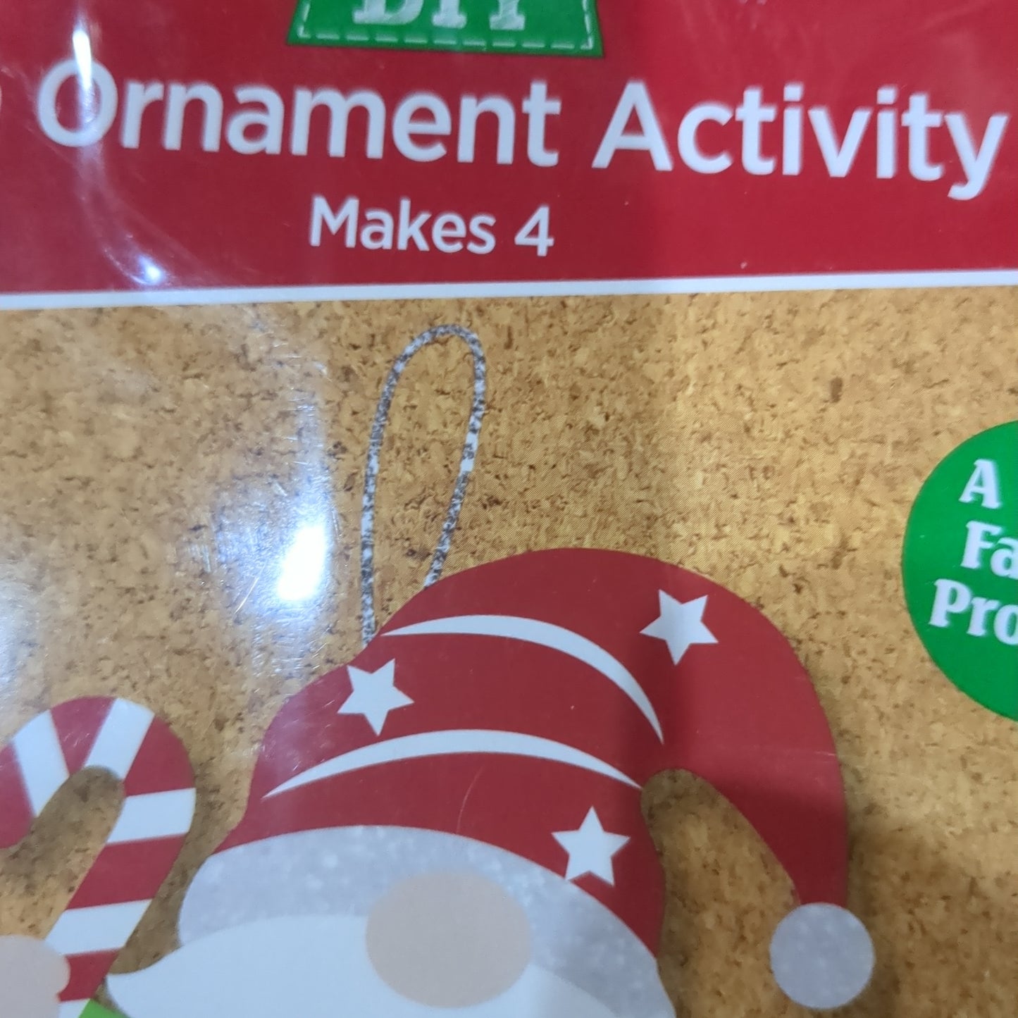 Gnome foam ornament activity kit
