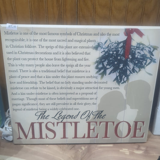 Mistletoe Sign