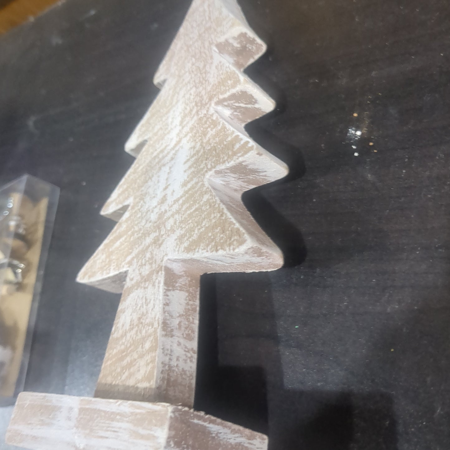 Distressed Wooden Tree 8 Inches