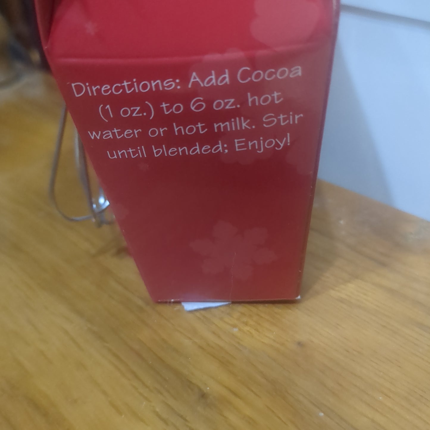 Santa Friend's double chocolate cocoa mix from Too Good Gourmet