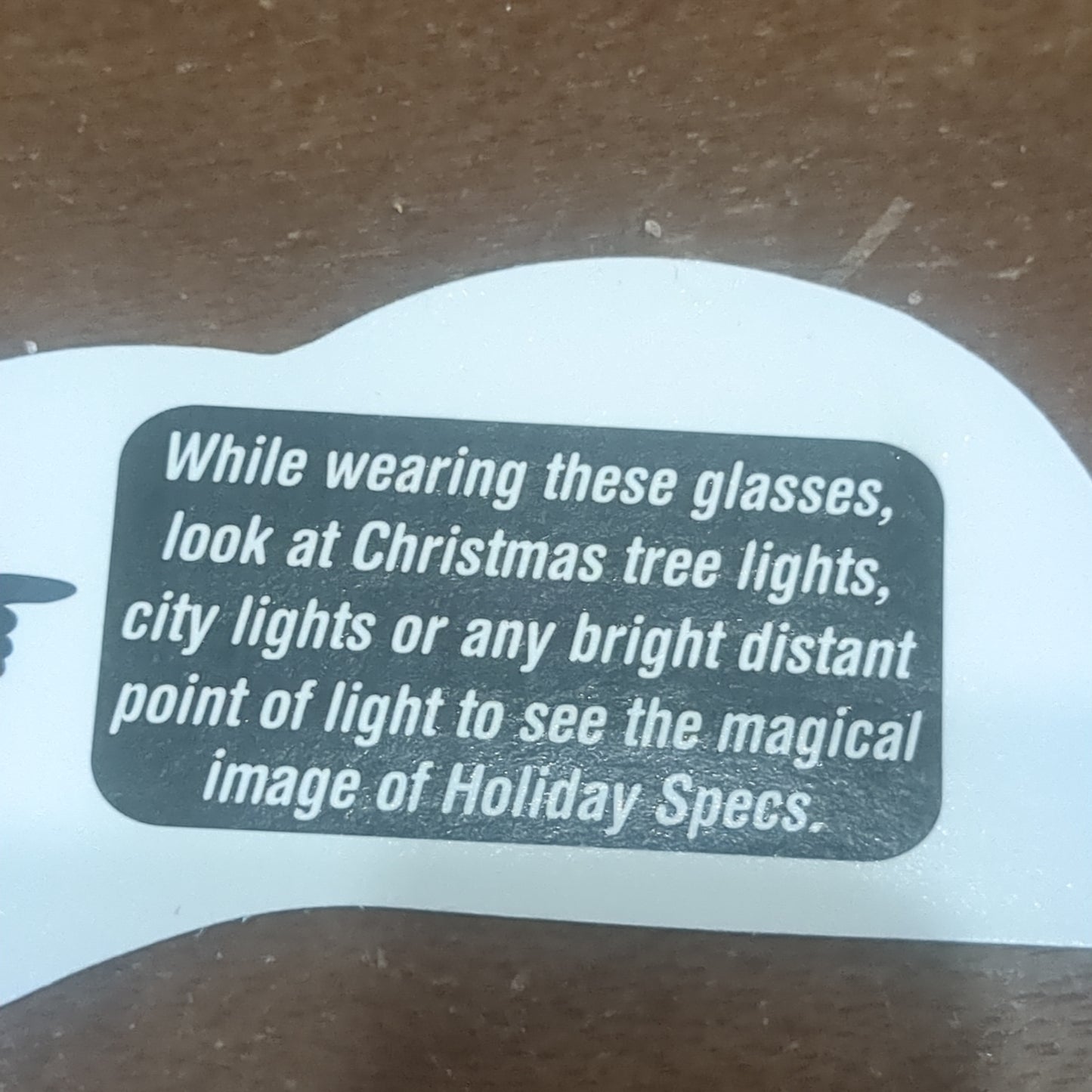 Holiday Specs snowflake