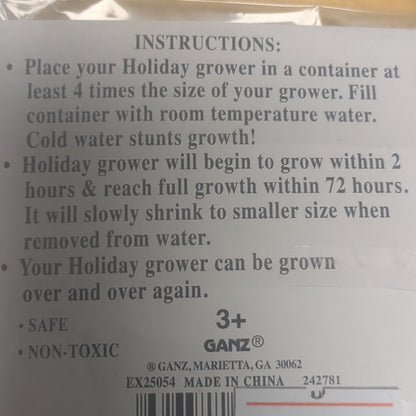 Santa grower toy
