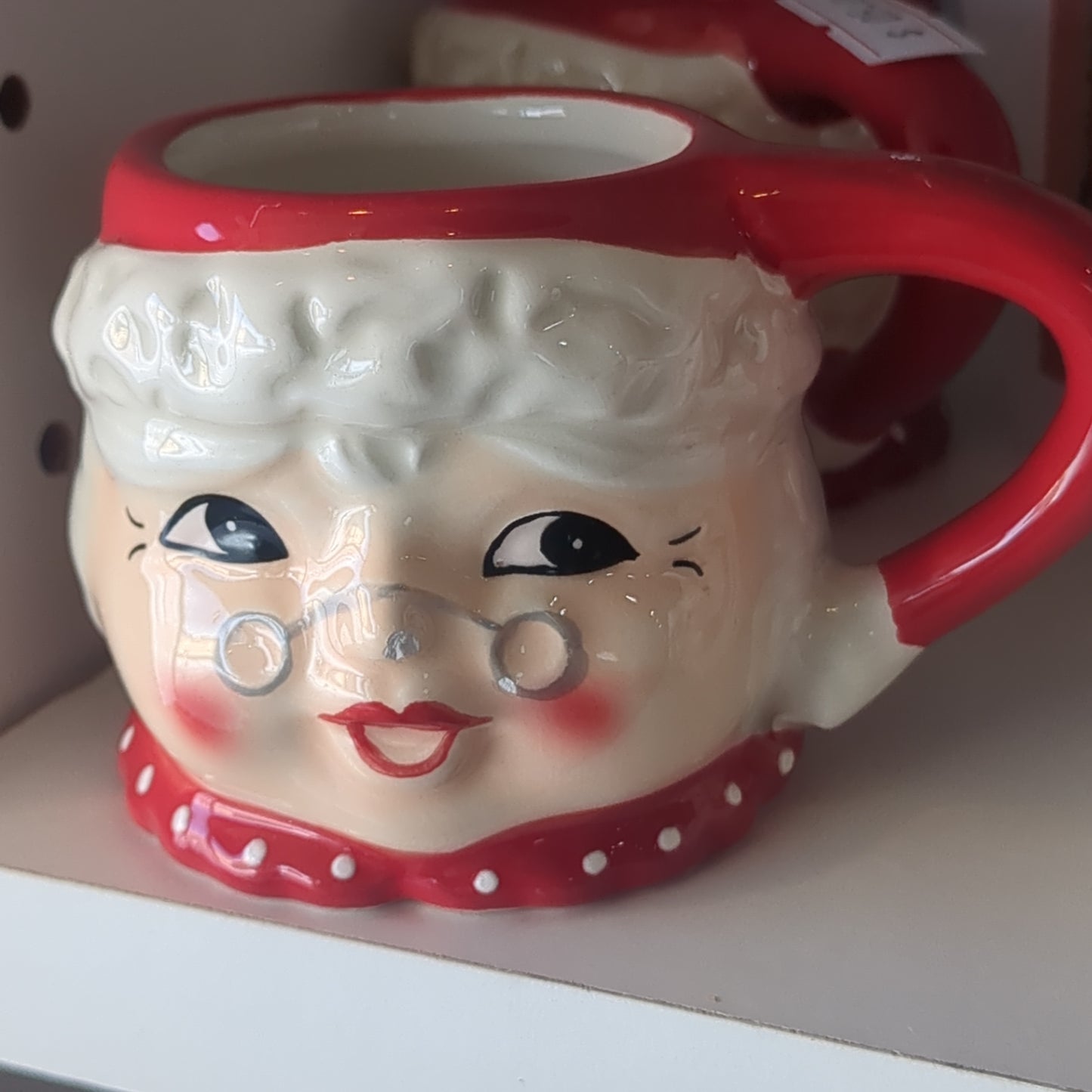 Shot glass / mini mug mrs. santa clause