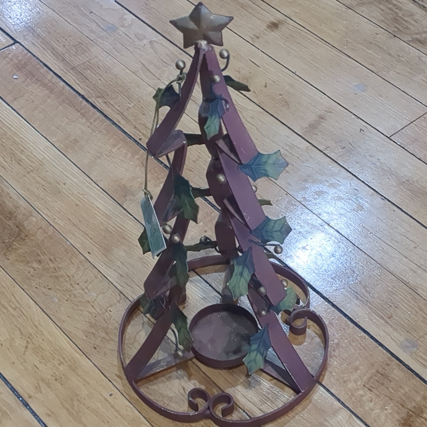 Candle Holder Tree Metal