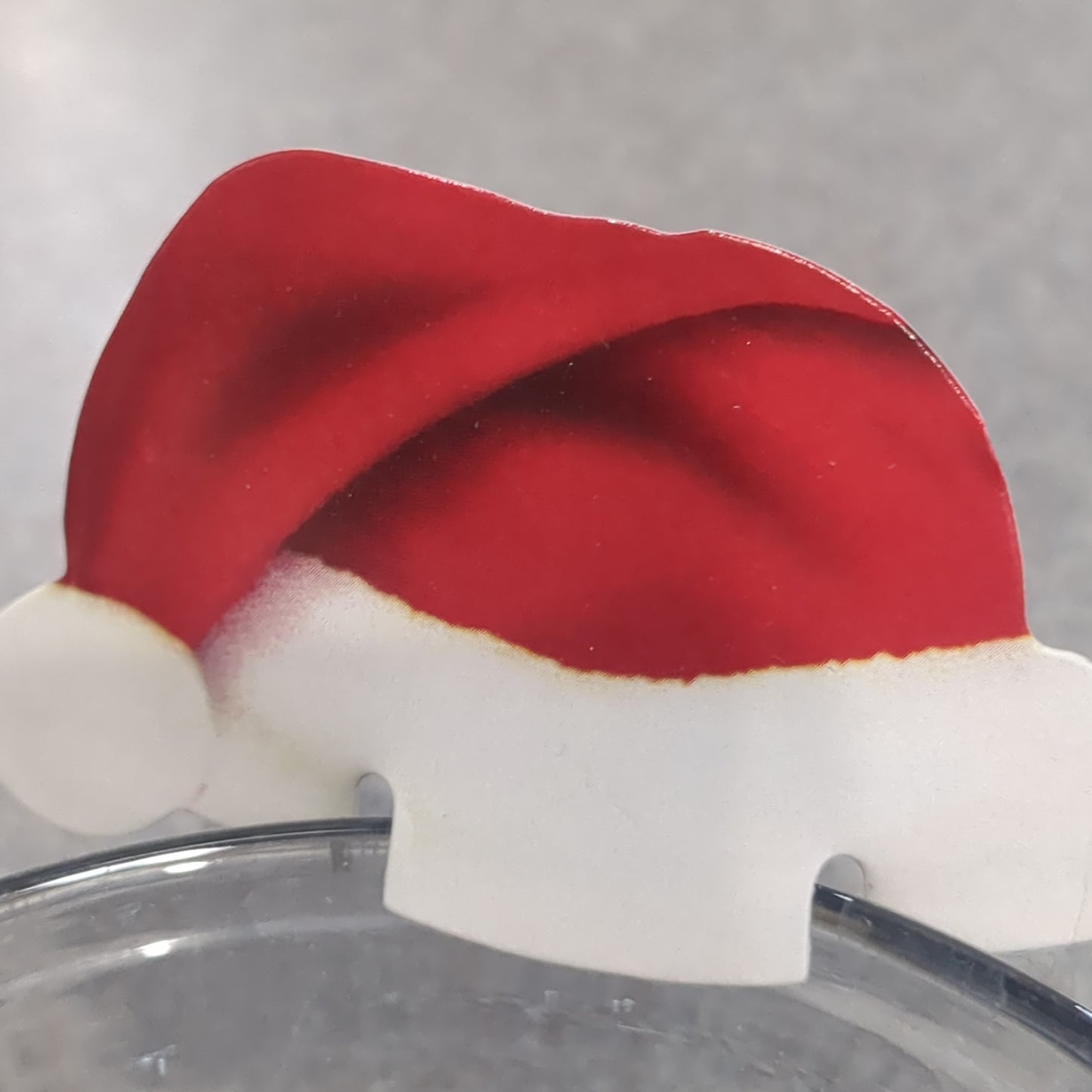 Drink marker santa's hat of 4