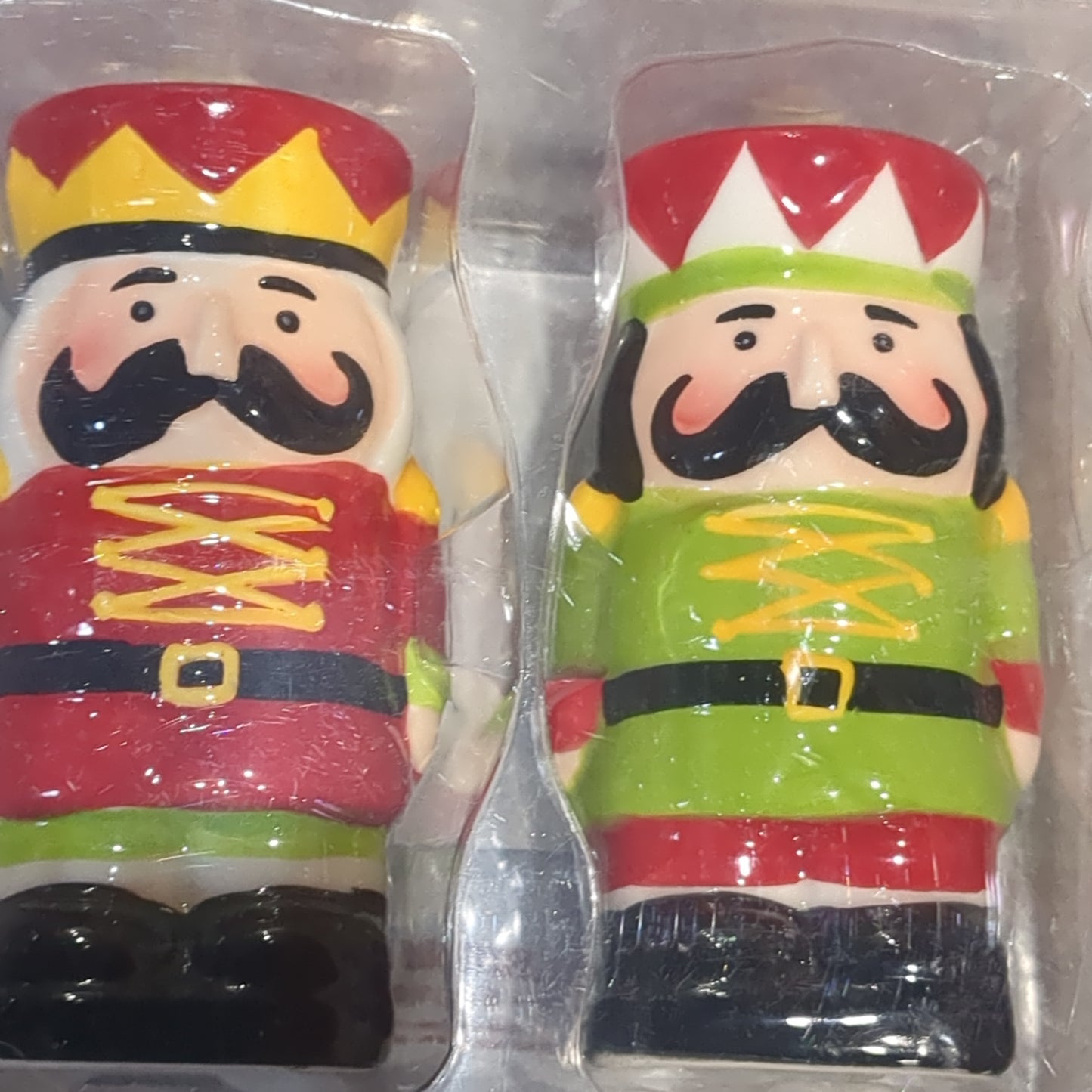 Nutcracker salt and pepper shaker set
