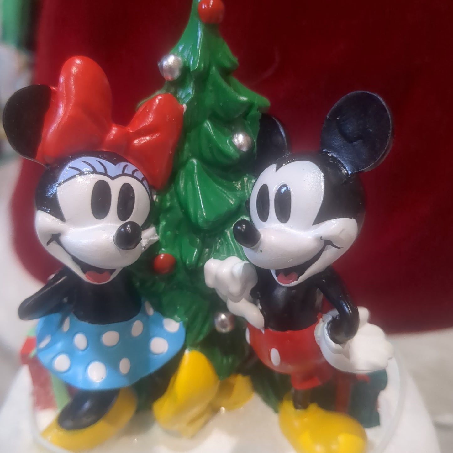 Mickey and Minnie stocking holder