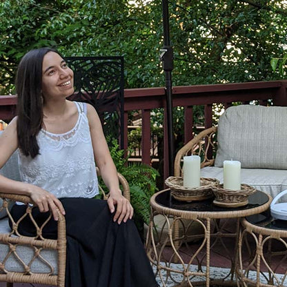Hand-Woven Rattan & Mango Wood Live Edge Bowl, Set of 2  NOT AVAILABLE AT MINDEN LOCATION