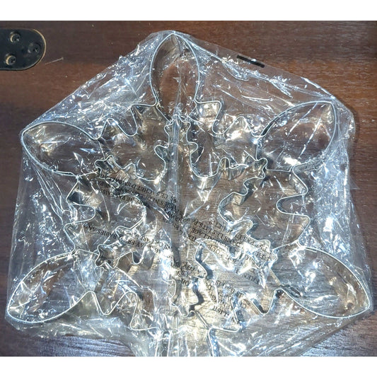 Vintage Williams-Sonoma Large Detailed Cookie Cutter 7 3/4" Snowflake Cut-Out 2 WS16