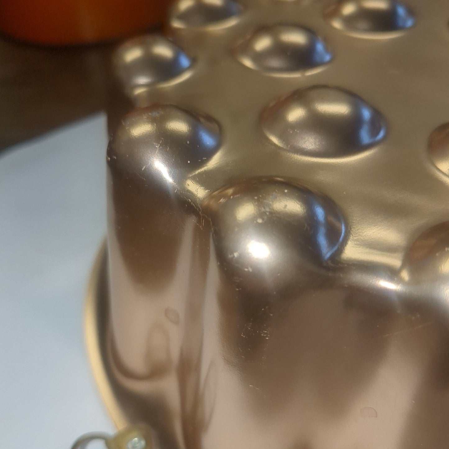 Vintage round fluted bubble cake pan kit