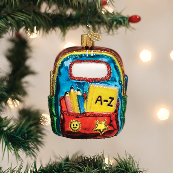 First Day Of School Ornament  NOT AVAILABLE AT MINDEN LOCATION