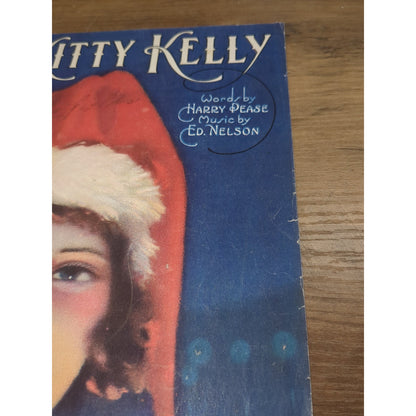 Pretty Kitty Kelly - Harry Pease & Ed Nelson - Sheet Music 1920