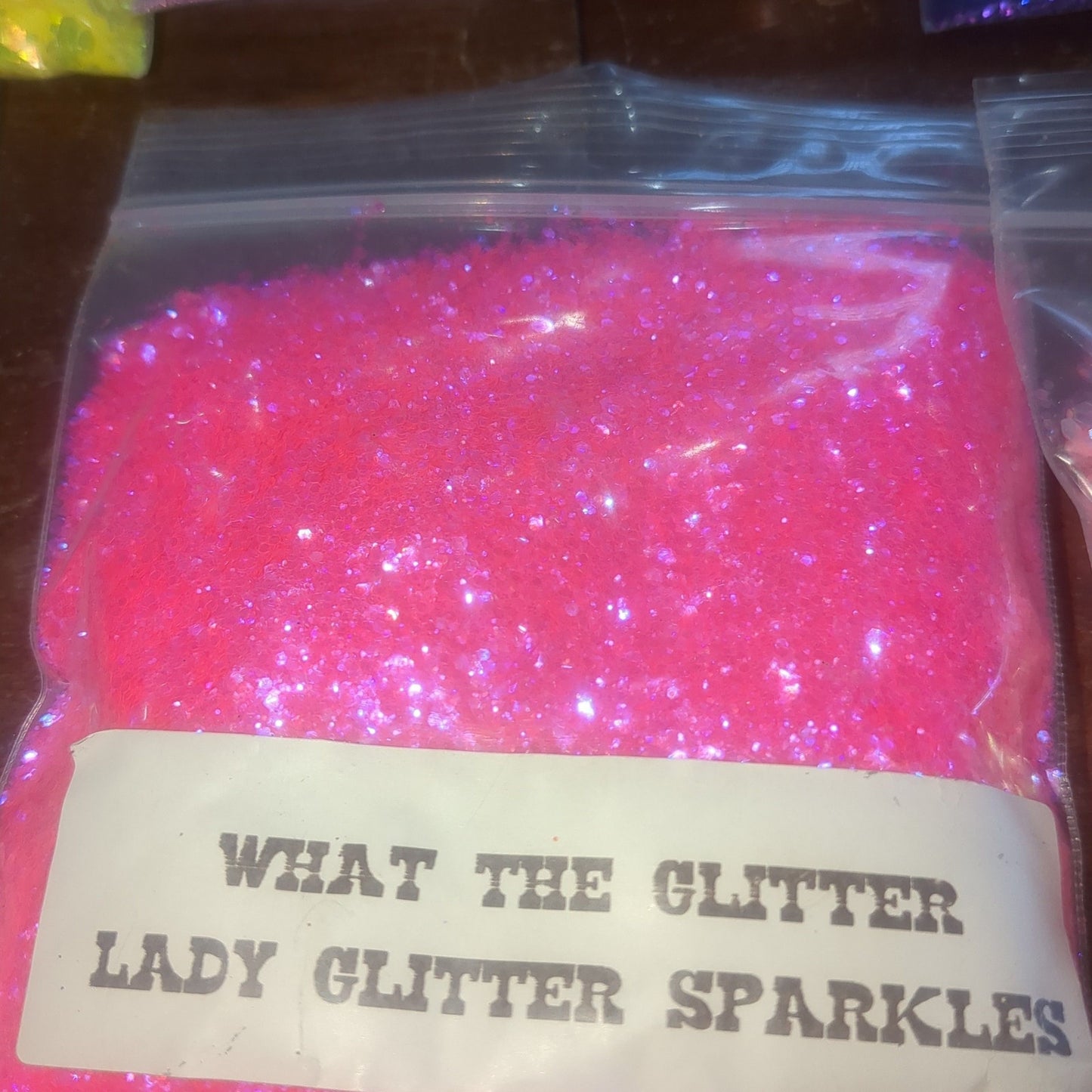 What the Glitter set of 8 Glitters