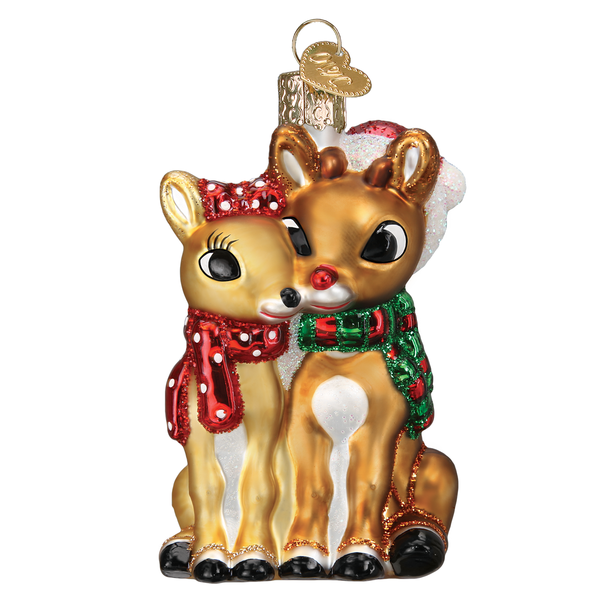 Rudolph® And Clarice™ Ornament  NOT AVAILABLE AT MINDEN LOCATION