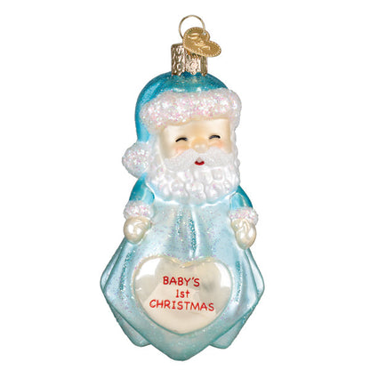 Baby Boys 1st Santa Lovey Ornament  NOT AVAILABLE AT MINDEN LOCATION