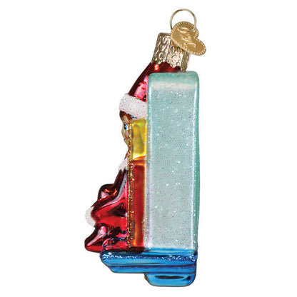 Scout Elf Storytime Ornament