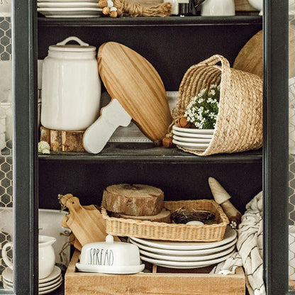 Marble and Wood Mushroom Cutting Board NOT AVAILABLE AT MINDEN LOCATION