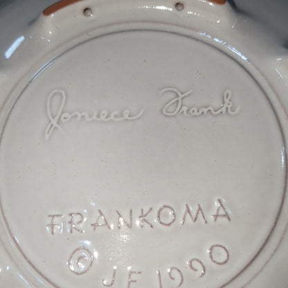 Frankoma plate 1990 the Angels proclaimed