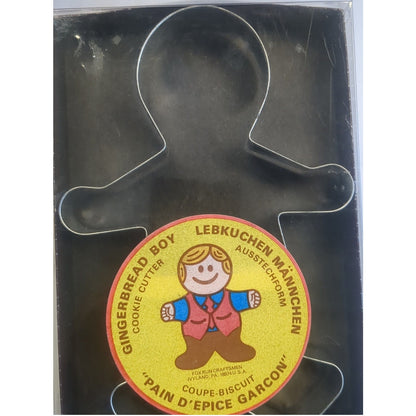 Vintage Fox Run Giant Gingerbread Man Cookie Cutter CG6