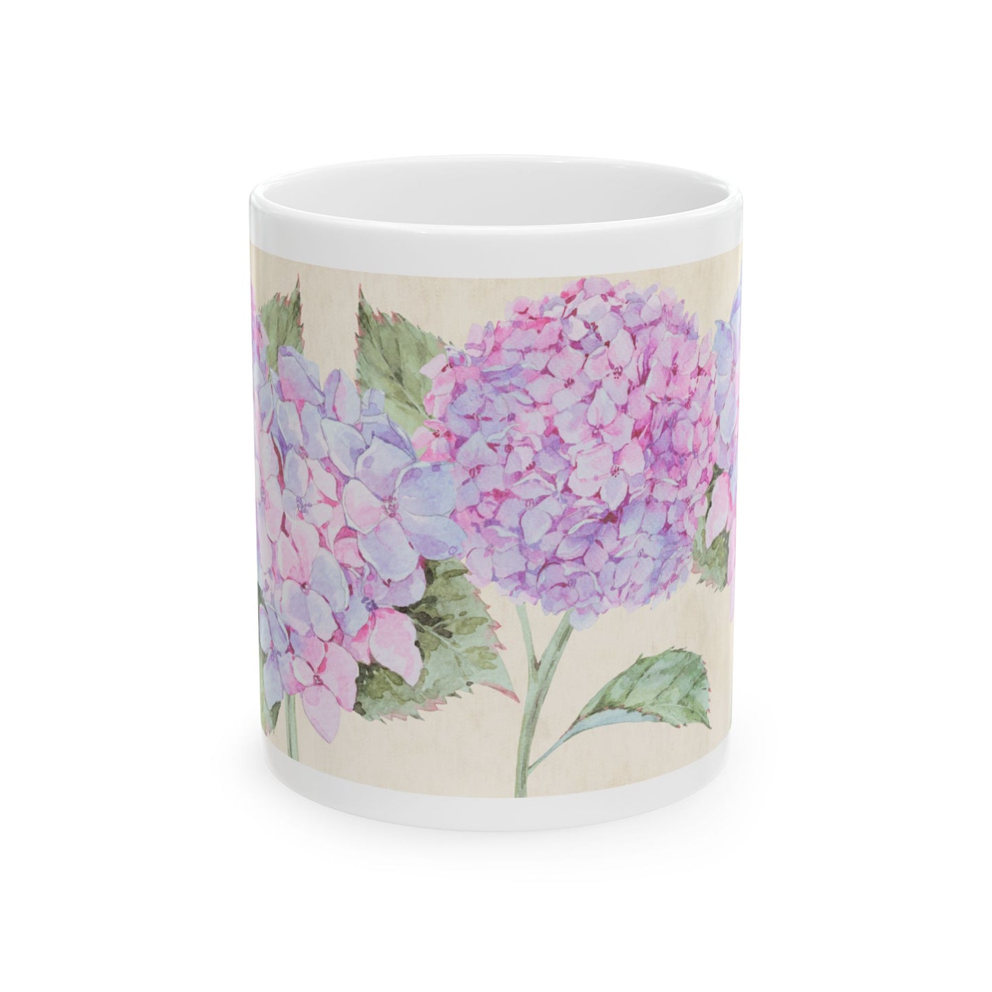 Hydrangea Ceramic Mug 11oz