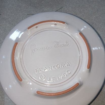 Frankoma plate 1990 the Angels proclaimed
