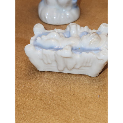 Vintage Lefton Nativity Mary and Baby Jesus 1735 No Joseph. Na01