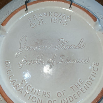 Frankoma 1975 bi-centennial plate