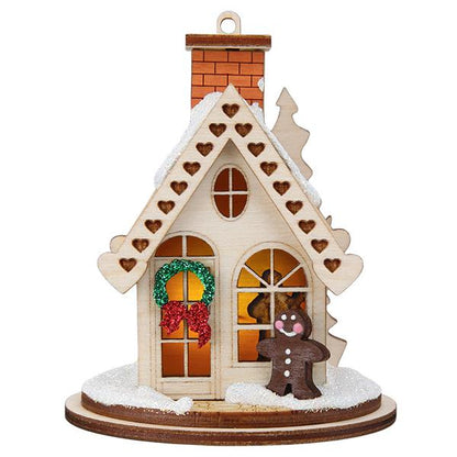 Gingerbread Cottage Ornament  NOT AVAILABLE AT MINDEN LOCATION