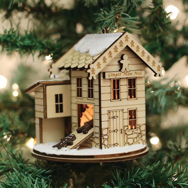 Ginger Man Grist Mill Ornament  NOT AVAILABLE AT MINDEN LOCATION