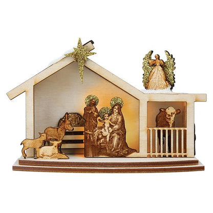 Ginger Nativity Ornament  NOT AVAILABLE AT MINDEN LOCATION