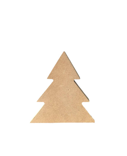 Primitive/Rustic Wood Christmas Tree - Triangular: UNFINISHED / Tall